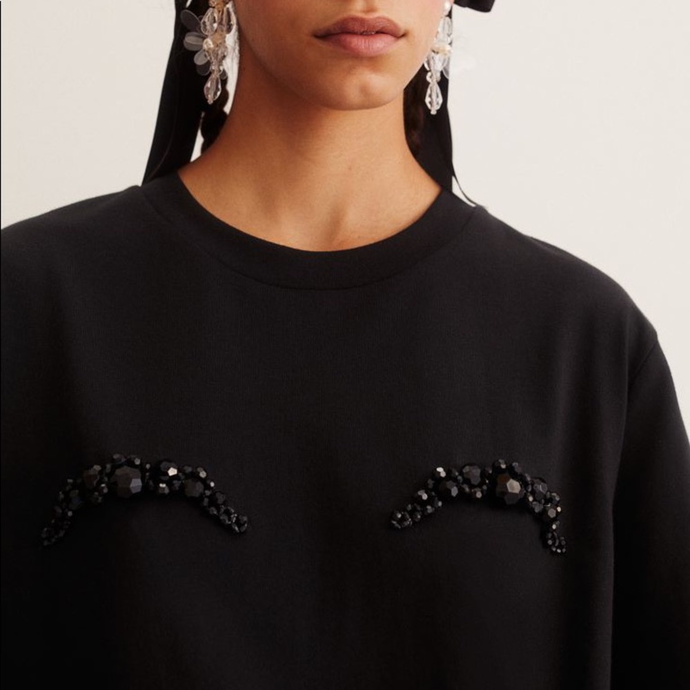 COPY - Simone Rocha  HM appliquéd t-shirt
